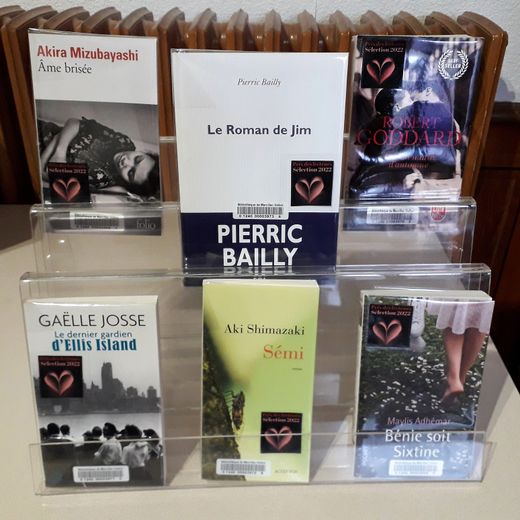 Sixromans sélectionnés  par La Joie de lire.
