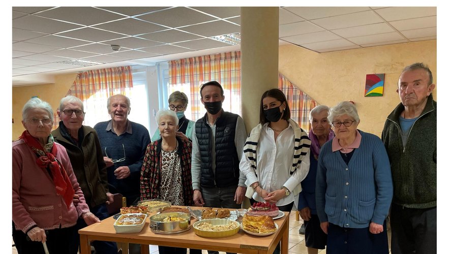 Réquista. Des gâteaux offerts aux résidents de l’Ehpad JeanBaptiste
