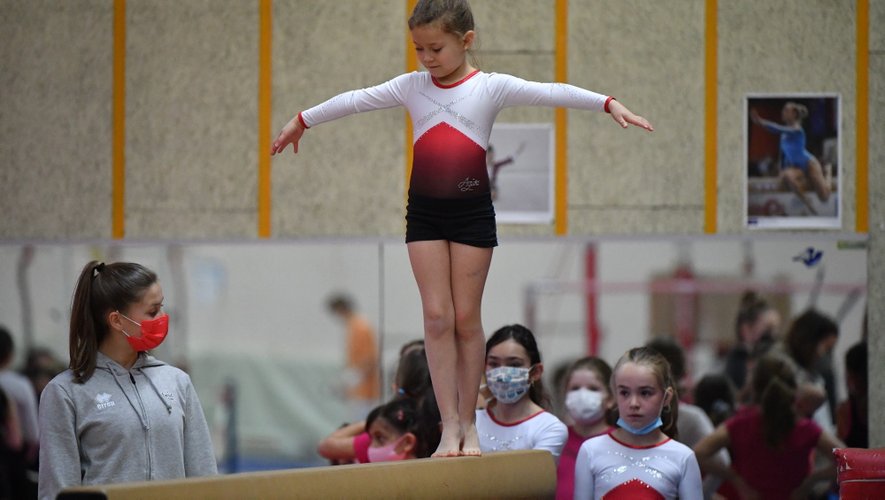 Plus de 250 jeunes gymnastes étaient à l'Amphithéâtre de Rodez, samedi. 