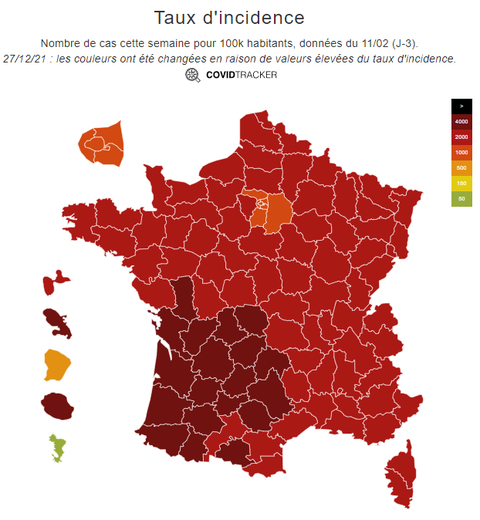 Se l'epidemia si placa in Francia, l'Aveyron rimane tra i dipartimenti più colpiti.