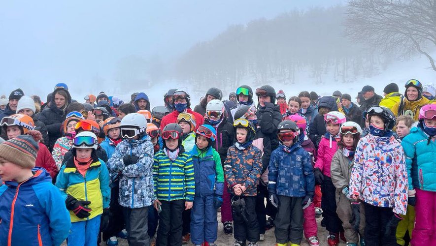 Avec 175 adhérents, le ski club de Laguiole qui a même reçu la visite du vice-président de la fédération nationale de ski, se porte à merveille.