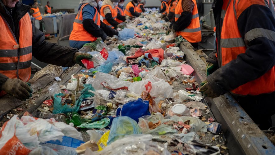 D'après l'OCDE : moins de 10 % du plastique produit dans le monde est recyclé.