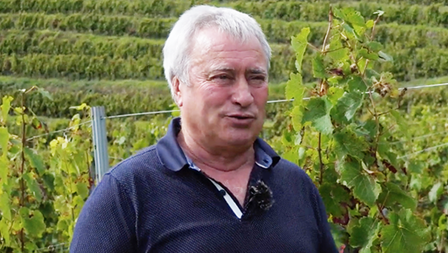 Le Gaec du Cros, de Philippe Teulier à Marcillac, a décroché la médaille d’or avec son vin rouge d’appellation Marcillac.