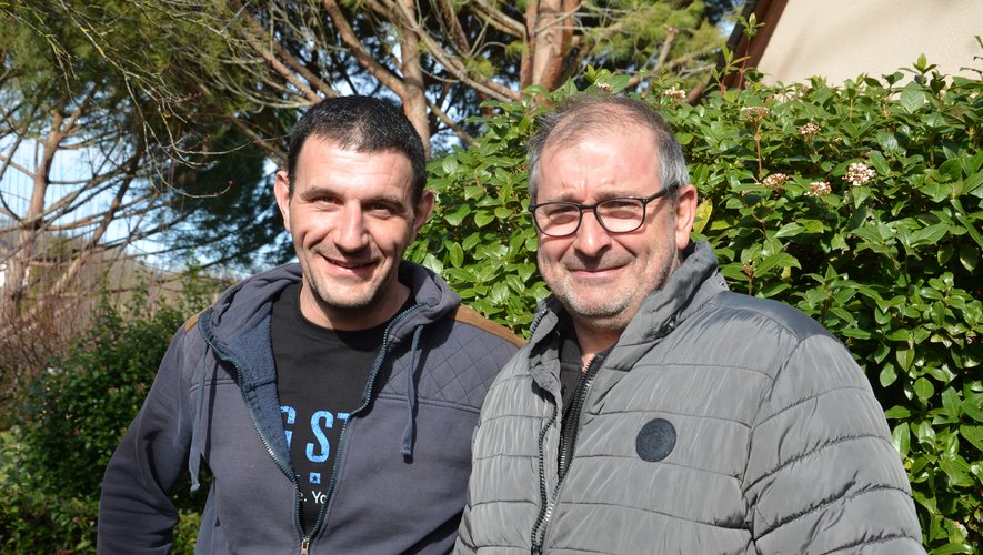 Cédric Ryback et Bruno Sichi,  co-présidents del’association.