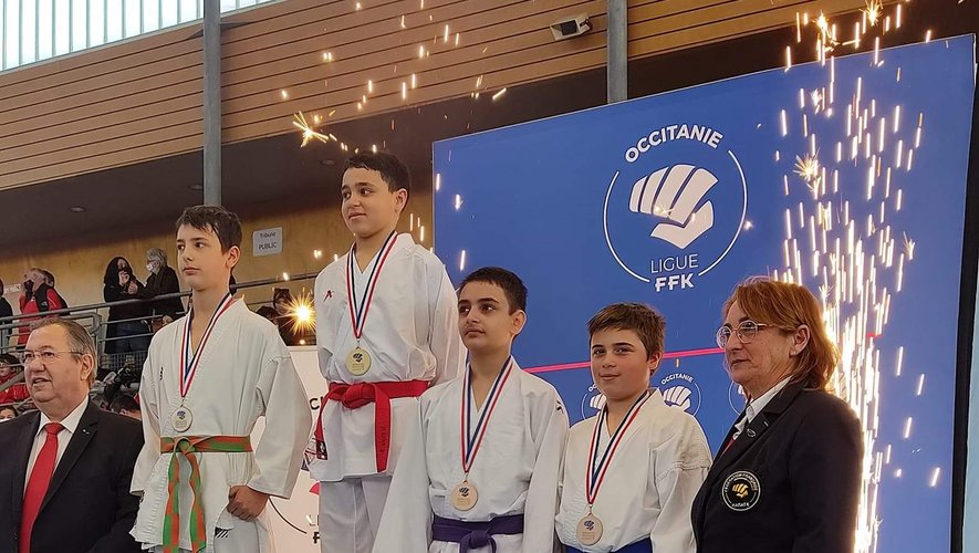 Karaté Club : un nouveau podium et une nouvelle médaille pour Gauthier Cinq