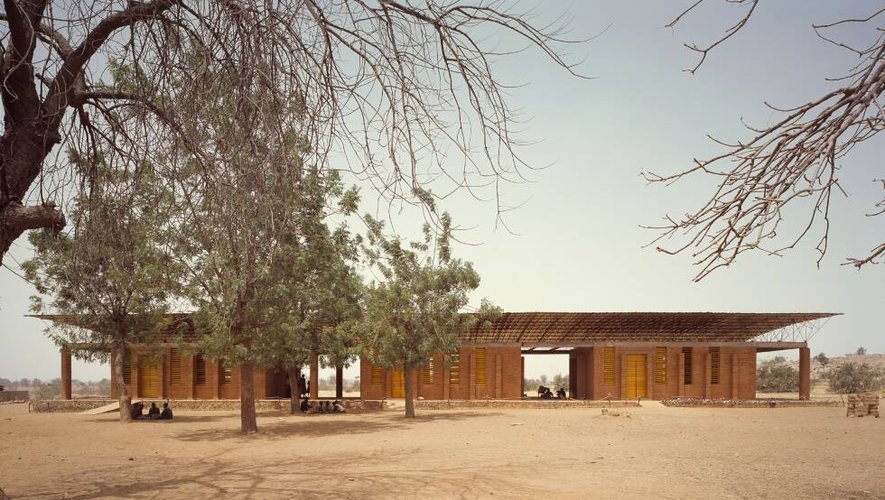 L'école primaire de Gando, village d'enfance de Francis Kéré.