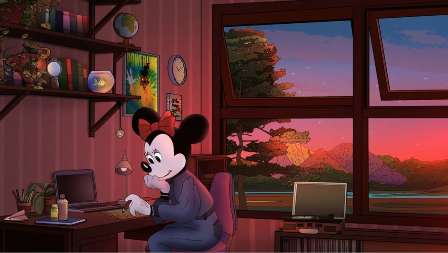 Minnie Mouse a conçu un album de reprises de certains des plus grands succès de Disney, à la sauce "lo-fi hip-hop".