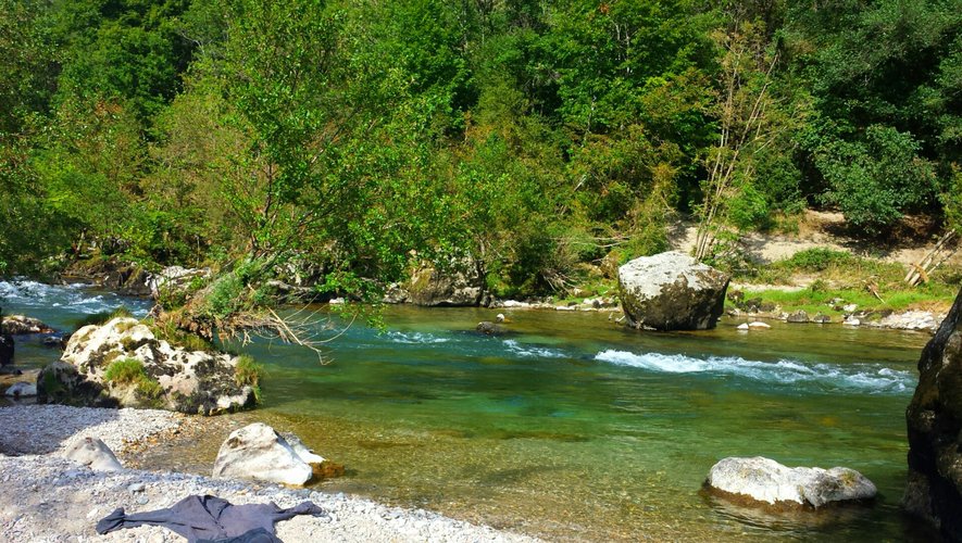 En Aveyron, comme ici dans les gorges du Tarn, l'eau est encore vive. Mais ce n'est pas partout le cas en Occitanie.