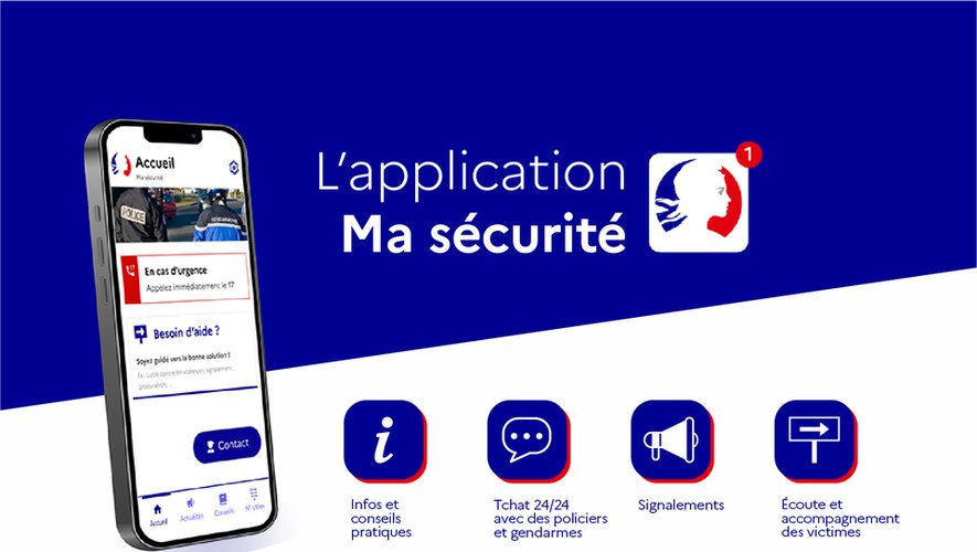 Ma sécurité » : quelle est cette application pour être en lien direct avec la police et la gendarmerie ? - centrepresseaveyron.fr