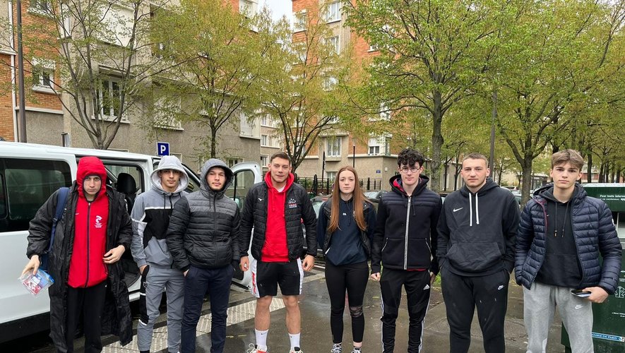 Les combattants du Judo Rodez Aveyron sont arrivés hier à Paris.