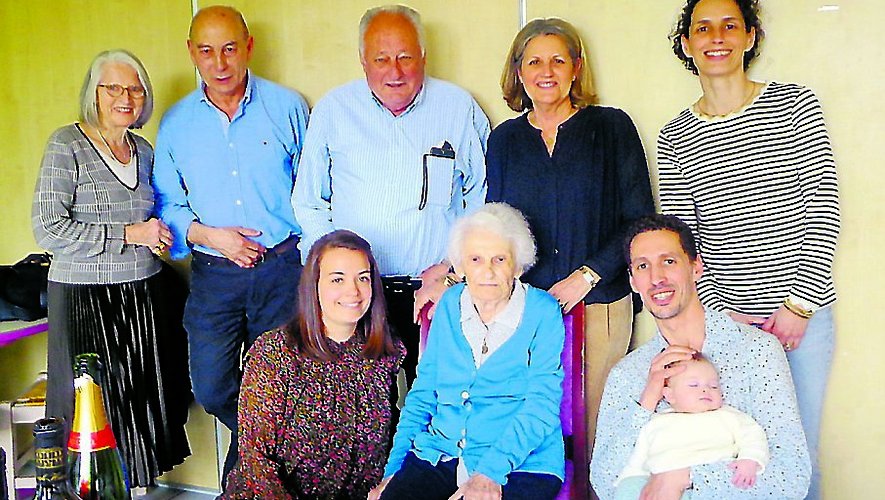 Paulette Villaret a fêté ses 100 ans