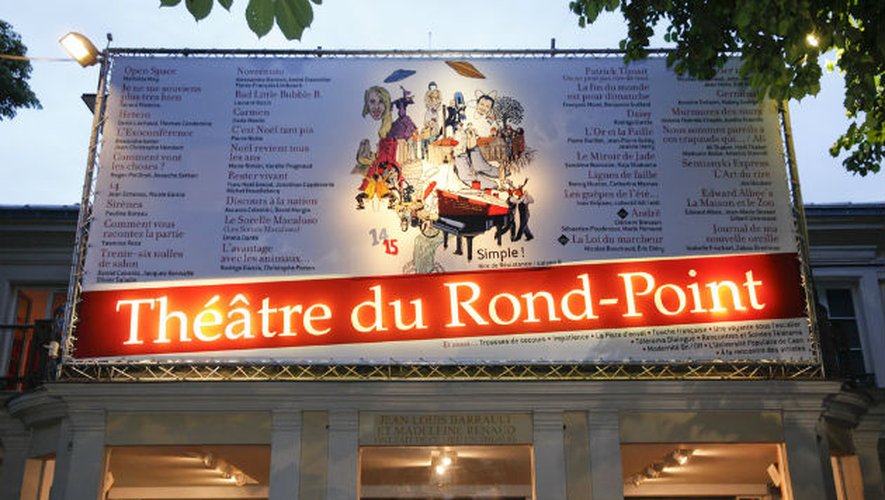 Le théâtre du Rond-Point.