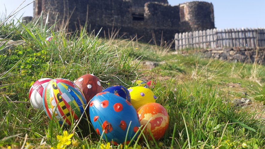 Des œufs à profusion seront disséminés dans toute l’enceinte du château.