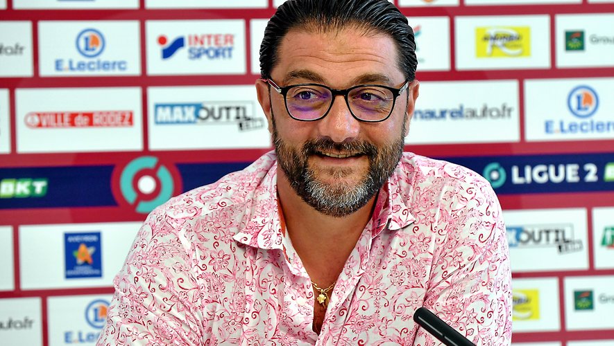 Le président du Rodez Aveyron football, Pierre-Olivier Murat.