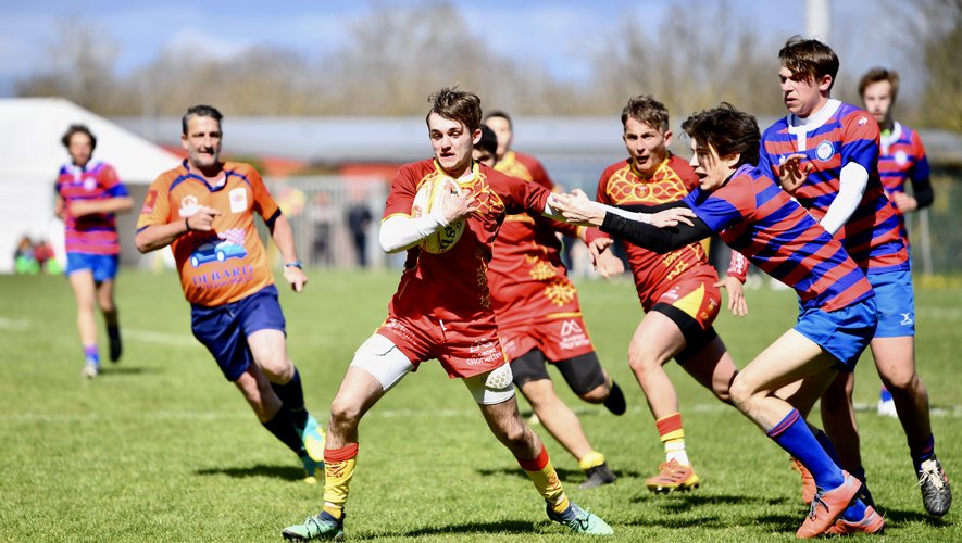 Les Ruthénois se sont imposés 21-16 face au Toulouse UC, samedi. 