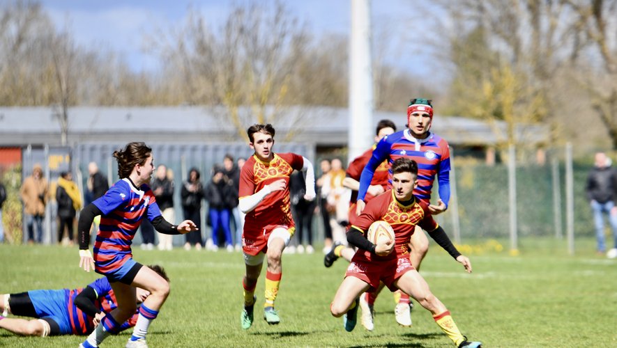 Les Ruthénois se sont imposés 21-16 face au Toulouse UC, samedi. 