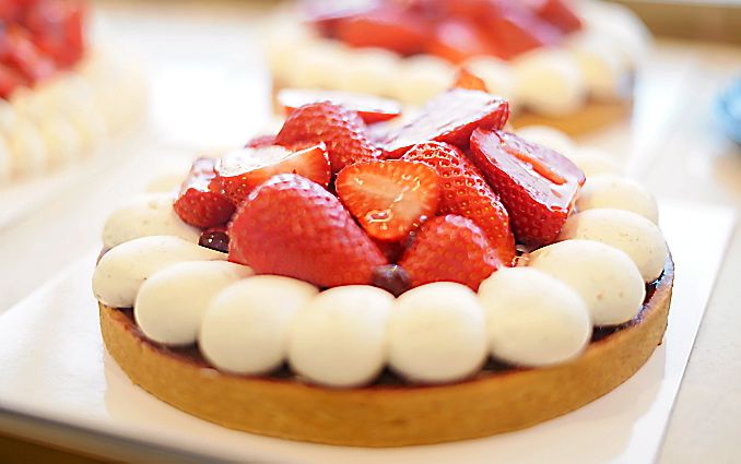 Les fraises viennent de Ramatuelle.