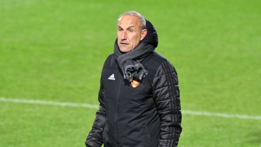 Laurent Peyrelade, l'entraîneur ruthénois.
