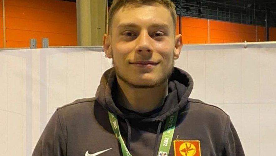 Judo: Ruthénois Eros Bonino, Bronzemedaillengewinner beim European Cadet Cup