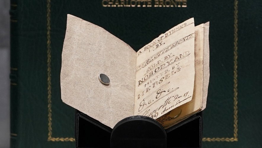 Un recueil de poèmes écrits par Charlotte Brontë à 13 ans a été acheté 1,25 million de dollars.