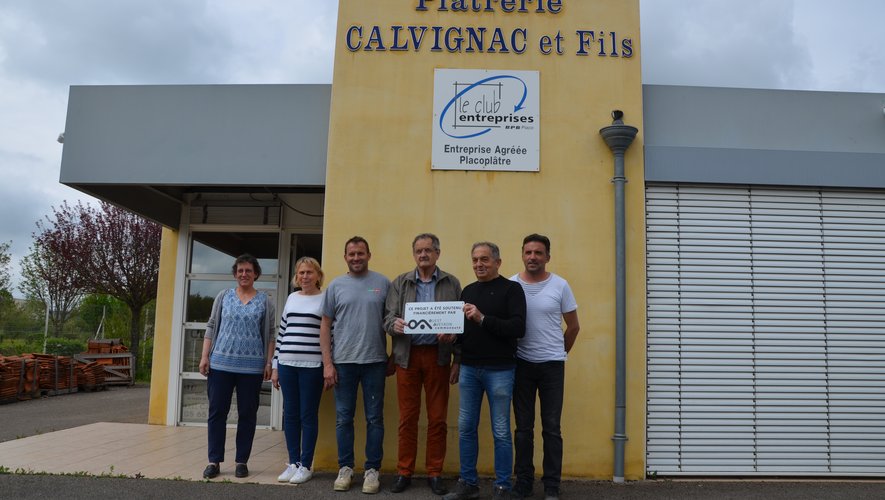 Ouest Aveyron et l’entreprise Calvignac travaillent au développement économique.