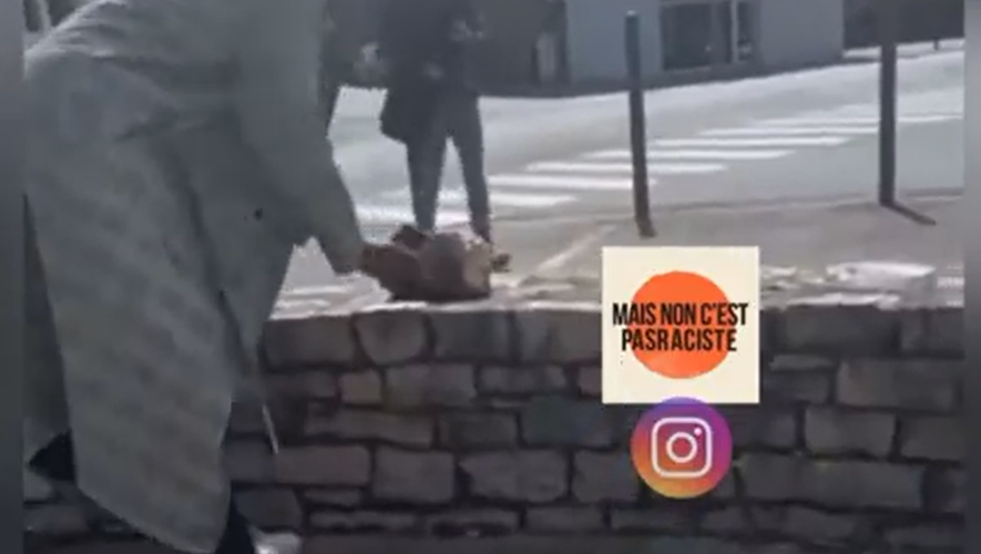 Une femme se prétendant "inspecteur de police" a a été filmée en train de prononcer des propos racistes envers de jeunes femmes près de la mosquée de Rodez.