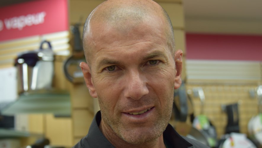 Zinedine Zidane, des vacances régulières à Rodez à cette période, ici en 2019.