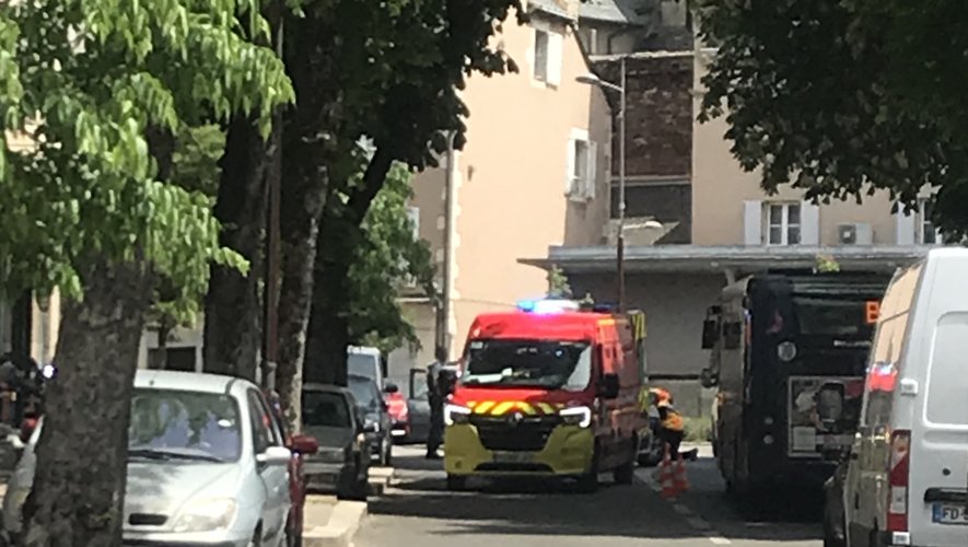 L'accident s'est produit boulevard Gambetta, en fin de marché ce midi.