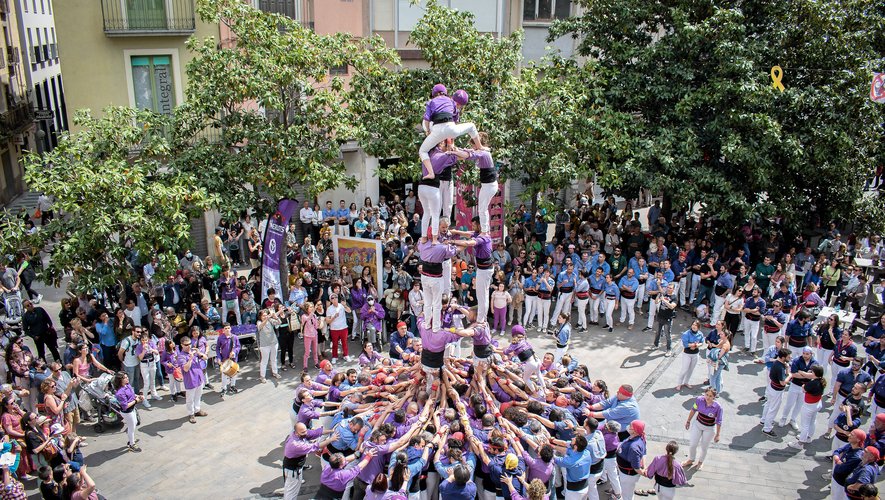 Les Castells, symboles de la culture catalane, seront de la fête.