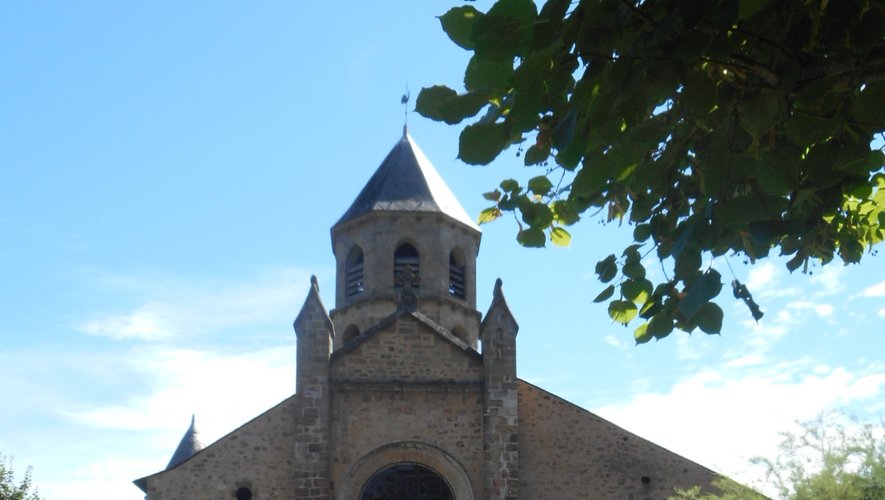L’église Notre-Dame d’Aubin, classée Monument Historique.