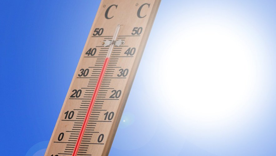 Les 40°C seront dépassés dans plusieurs villes de l'Aveyron lors du pic de températures attendu vendredi.