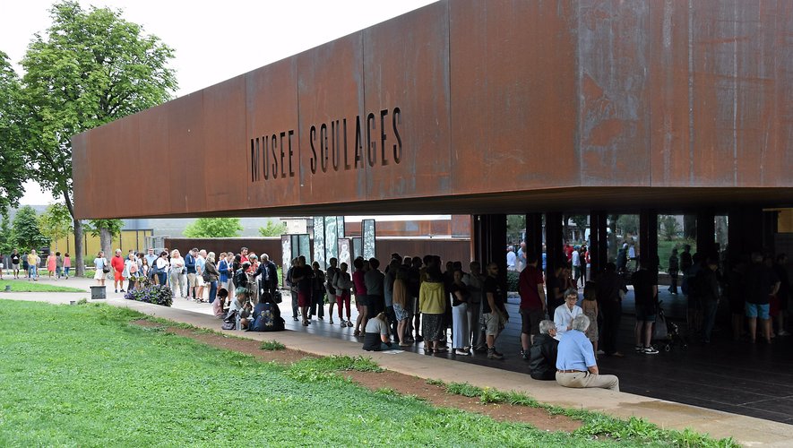 Le musée Soulages est l'un des éléments d'attractivité pour les touristes.