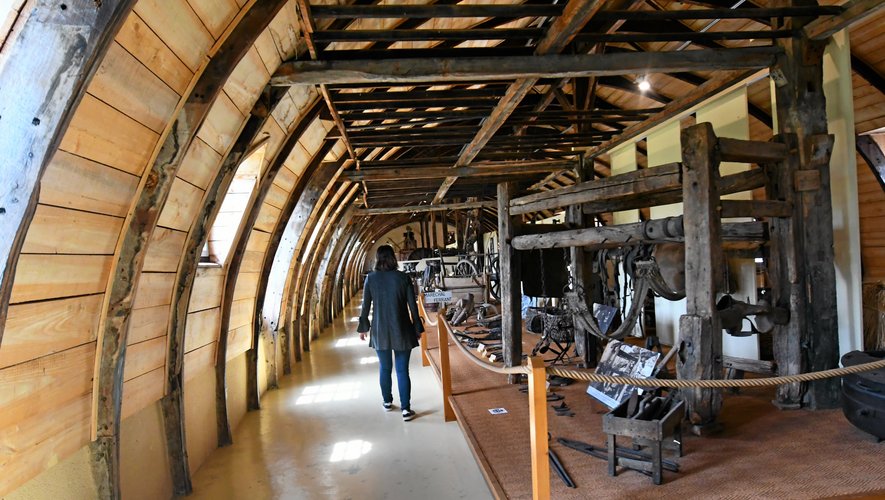 Dans le cadre des Journées du patrimoine de pays et des moulins, de nombreux musées sont ouverts. Ici, Salles-la-Source.