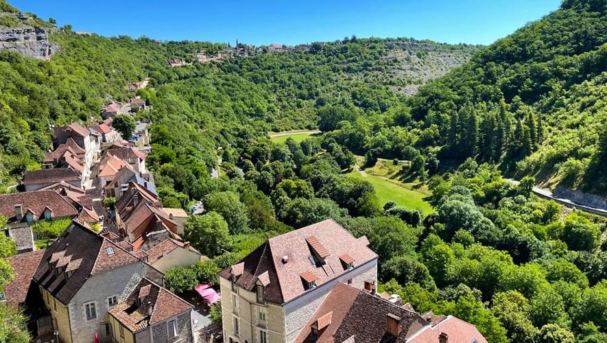 Rocamadour, dans le Lot, intègre les "Plus beaux villages de France".
