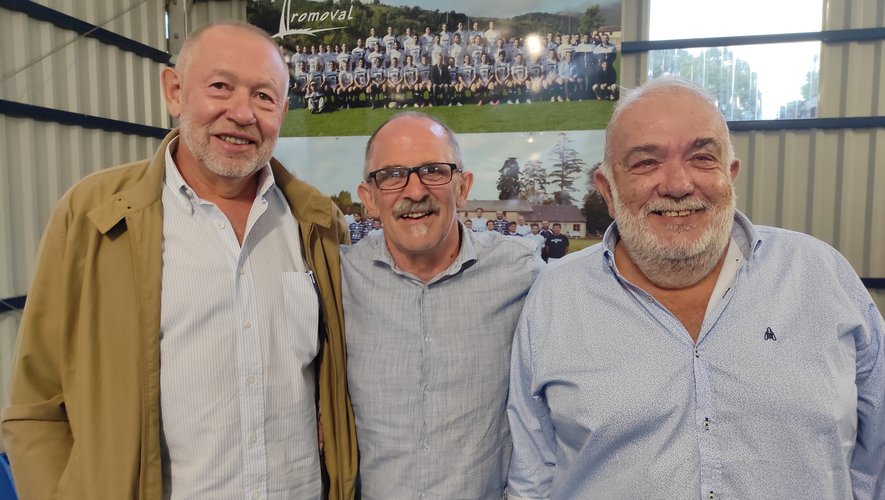 Mathou, Murat et Malpel (de g. à d.) lors de l’AG du Sporting, jeudi 30 juin.