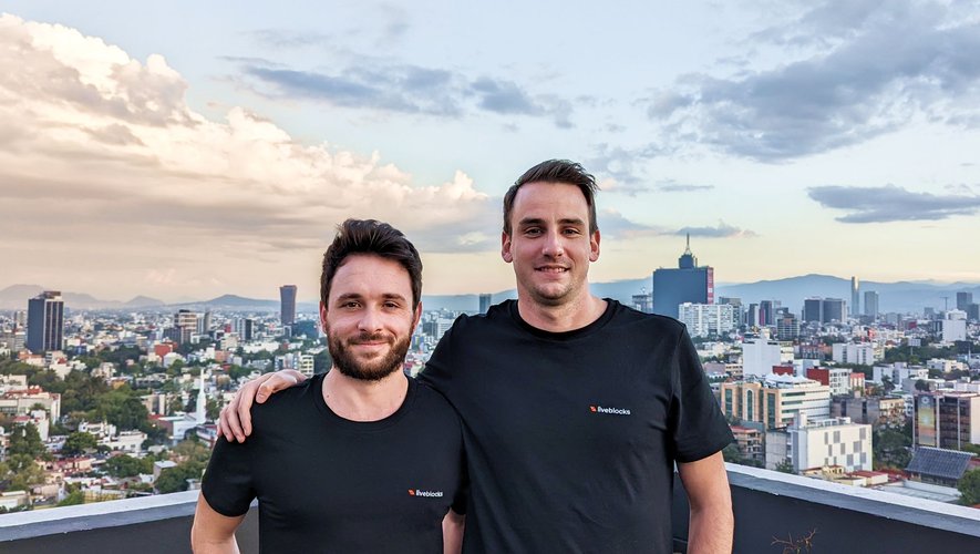 Guillaume Salles ( Montréal ) et Steven Fabre ( Paris ), les cofondateurs de la startup Liveblocks	@Liveblocks