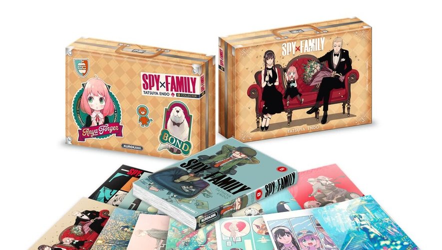 Le tome 8 du manga "Spy x Family" prend la tête des ventes de livres en France.