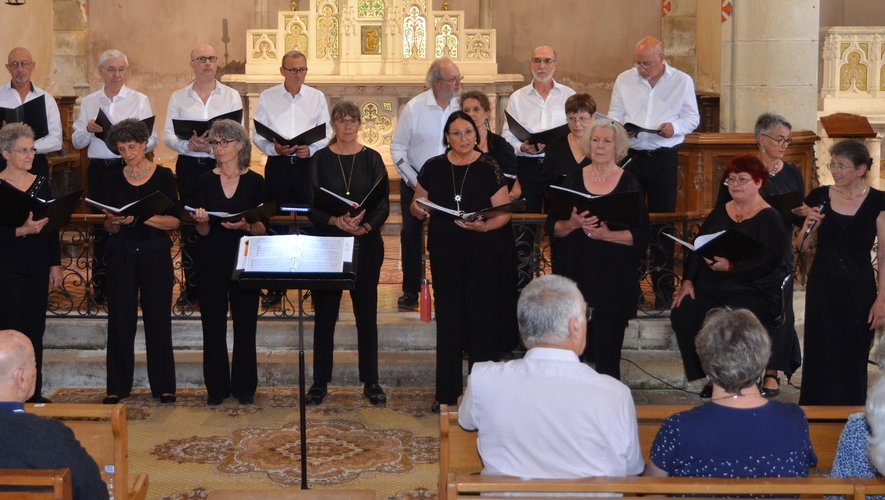 Concert du 25 juin à 18 heures à l’église Saint-Loup avec le Chœur départemental de l’Aveyron.