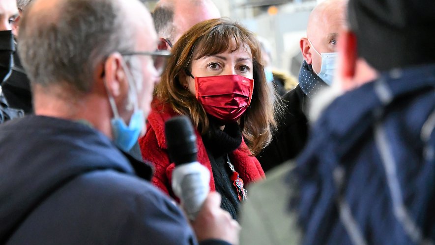 "La Région Occitanie ne vous laissera pas tomber" adresse Carole Delga aux salariés de la Sam.