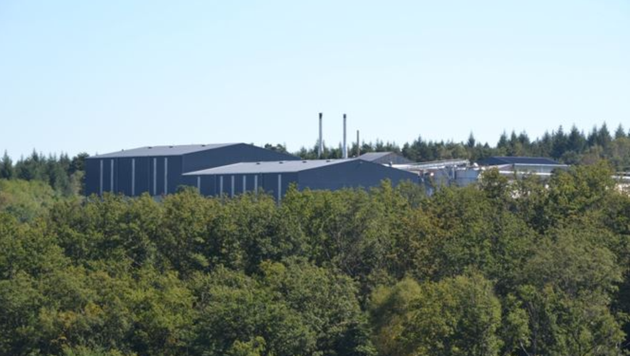 L'usine d'équarrissage de la Sopa à Cros-de-Montvert (Cantal).