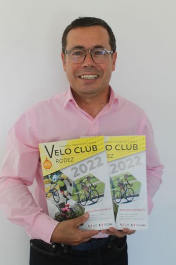 Victor Santos, un président ravi après le bon départ pris par ses licenciés du Vélo club Rodez.