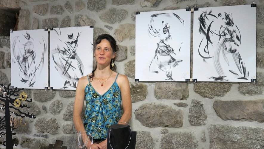 Christelle Puech s’expose à l’atelier de Monnès, chez Lyseth Création.