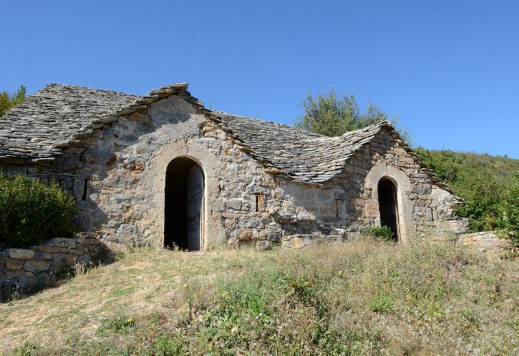 Les caves servaient à stocker le vin.