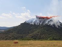 Le feu a été fixé jeudi soir à 21h40.