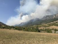 Une reprise de l'incendie a été observée ce samedi 13 août.