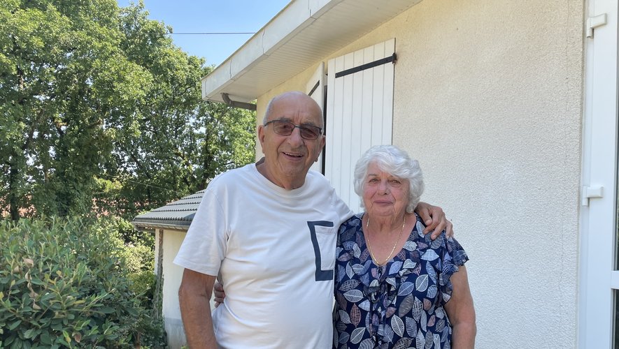 Roger et Lucette, 60 ans de mariage et de souvenirs en commun.