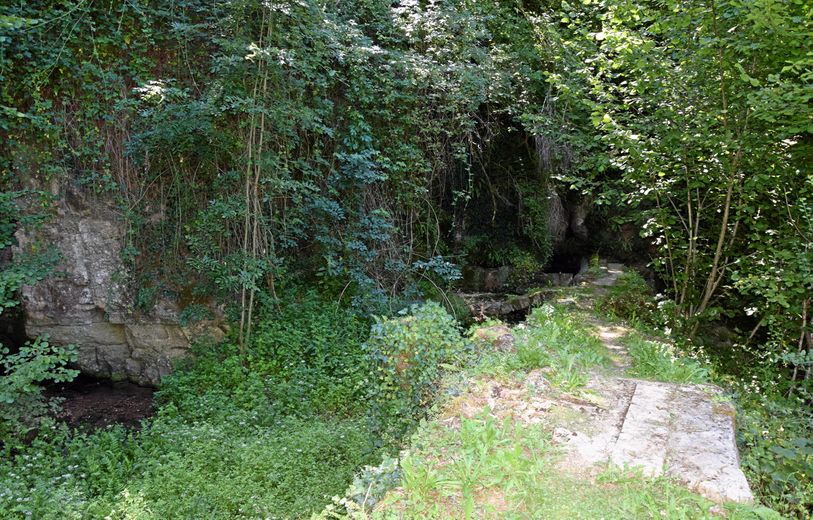La source du Flancou.