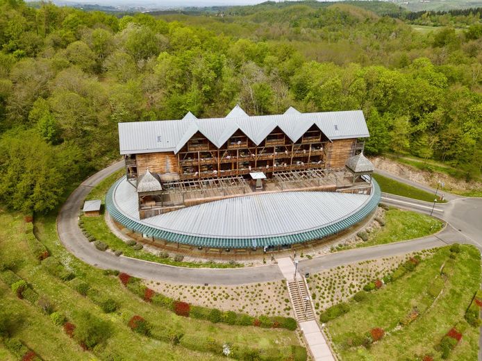 Une pause pour un spa thermal à Cransac.