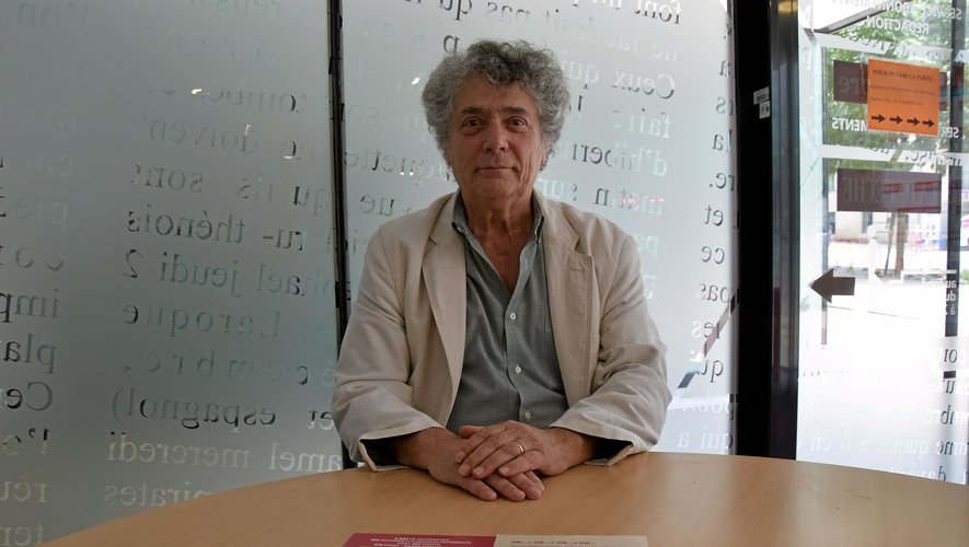 Simon Massbaum, président de l'AMDJA (Association pour la mémoire des déportés juifs de l’Aveyron)