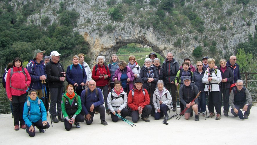 En avril dernier 31 randonneurs avaient posé leurs valises en Ardèche.